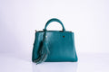 Tasseled Structured Leather Tote