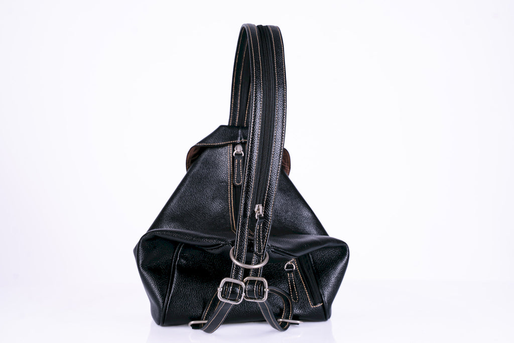 Convertible Triangular Sling Backpack