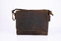 Mens Brown Leather Laptop Bag